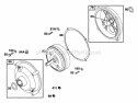 Gear Reducer Assy Diagram and Parts List for 170452-6105-01  Briggs and Stratton Engine